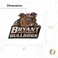 Desert Cactus Bryant University Embroidered Iron on Sew on Patch (A)