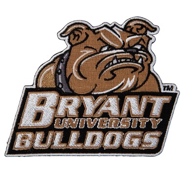 Desert Cactus Bryant University Embroidered Iron on Sew on Patch (A)