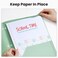 Sooez 2-Pocket Folders, Plastic Folders with Pockets 3 Hole Punched