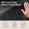Cathay Home King Size Flannel Plush Fitted Sheet Only, Gray
