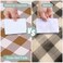 Misaya Rectangular Waterproof Vinyl Table Cloth, Flannel Backed Tablecloth