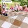 Misaya Rectangular Waterproof Vinyl Table Cloth, Flannel Backed Tablecloth