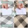 Misaya Rectangular Waterproof Vinyl Table Cloth, Flannel Backed Tablecloth