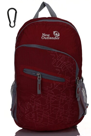 Outlander 20L/33L- Most Durable Packable Lightweight Travel Hiking Backpack Daypack (Dark Red, 20L)