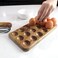 Gui's chicken coop Rustic Wooden Egg Tray, 18 Eggs