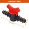Moicstiy 6PCS 1/2 Inch Drip Irrigation Switch Valve