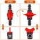 Moicstiy 6PCS 1/2 Inch Drip Irrigation Switch Valve