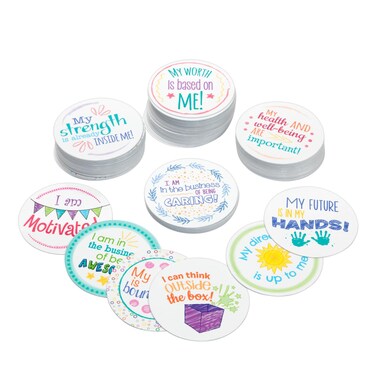 Really Good Stuff Confidence Chips, 100 Pack, 2.25" Dia