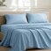 Bare Home Pillowcases Envelope (Queen Set of 2, Light Blue)