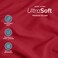 Bare Home Pillowcases Envelope (Queen Set of 2, Red)