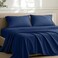 Bare Home Pillowcases Envelope (Standard Set of 2, Dark Blue)