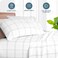 Bare Home Pillowcases Open (Standard Set of 2, Modern Plaid - White/Grey)
