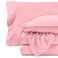 Bare Home Super Soft Fleece Sheet Set (Split King, Light Pink)