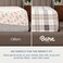 Bare Home Full Flannel Sheet Set 100% Cotton (Full, Dark Blue)