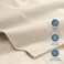 Bare Home Full Flannel Sheet Set 100% Cotton (Full, Sand)