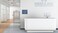 Displays2go Set of 10, Wall Mount Sign Frame for 11 X 8.5 Posters, Clear Acrylic Holder with Front-Loading Design