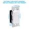 Torchstar 2-Pack 0-10V LED Dimmer Switch, Single-Pole or 3-WAY Light Switch