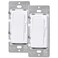 Torchstar 2-Pack 0-10V LED Dimmer Switch, Single-Pole or 3-WAY Light Switch