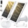 Aiobuvr 2 Pack Solar Panel for Ring Camera, Upgrade 5W Ring Camera Solar Panel