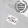 Pomp Silver 52" X 52" Premium Polyester Tablecloth Wrinkle + Stain Resistant Easy Care Fabric Fits 6FT Rectangle Table