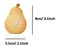 Zdywy Pear Shaped Cookie Cutter