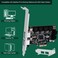 FebSmart 1X 19PIN USB 3.0 Header and 2X USB-a Ports Pcie USB 3.0 5Gbps Expansion Card for Windows and Linux Desktop Pcs, Built in Self-Powered Technology, No Need Additional Power Supply (Fs-ha-pro)