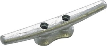 SeaSense Galvanized Dock Cleat, 12-Inch White