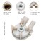 ChapLithe 3363394 Washer Drain Pump Replacement for Kenmore Series 70 80 90.