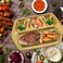Kichvoe Stainless Steel Divided Plate Rectangular 3 Compartments