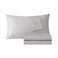 Lacoste 100% Cotton Percale 4-Piece Sheet Set, Sleet, Cal King