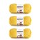 Bernat Softee Chunky Yarn for Crocheting Soft, Glowing Gold, 3-Pack
