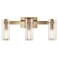 Kichler Jemsa 3-Light Bathroom Vanity Light, Champagne Bronze