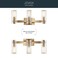 Kichler Jemsa 3-Light Bathroom Vanity Light, Champagne Bronze