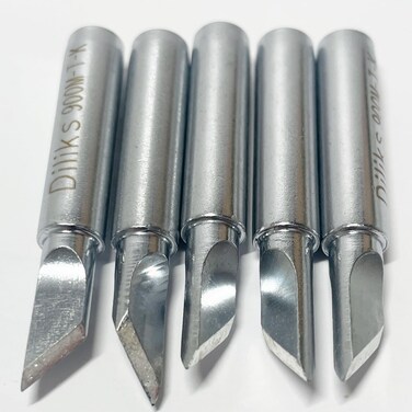 Diliks 900M-T-K Soldering Iron Tips, Knife Tip, 5PCS Set