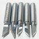 Diliks 900M-T-K Soldering Iron Tips, Knife Tip, 5PCS Set