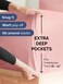 CGK Unlimited Cgk Extra Deep Full Sheet Set - 6PC Cooling Sheets - Baby Pink