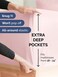 CGK Unlimited Cgk Extra Deep Full Sheet Set - 6PC Cooling Sheets - Lavender Pink