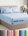 CGK Unlimited Cgk Extra Deep King Sheet Set - 6PC Cooling Sheets - Sky Blue