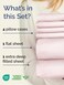 CGK Unlimited Cgk Extra Deep Queen Sheet Set - 6PC Cooling Sheets - Lavender Pink