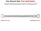 Tekton Long Fixed/Flex Head Ratcheting Box End Wrench Set WRB95303