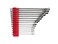 Tekton Long Fixed/Flex Head Ratcheting Box End Wrench Set WRB95303