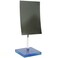Gedy Rainbow Square Magnifying Mirror, Blue