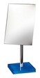 Gedy Rainbow Square Magnifying Mirror, Blue