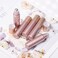 Jiuwu 33 Pack 10ML Empty Refillable Small Glass Roller Bottles-Rose Gold