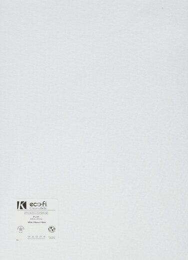Darice Rainbow Classic Felt 9"X12"-White 24 Per Pack