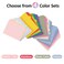 Sooez 8 Tabs Plastic Write &amp; Erase Binder Dividers with Tabs, 3 Sets