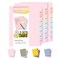 Sooez 8 Tabs Plastic Write &amp; Erase Binder Dividers with Tabs, 3 Sets