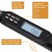 Mulwark 3/8" Digital Torque Wrench Electronic Set, with Buzzer & LED, 2.2-44.3 Ft-Lbs(3-60 Nm), High Precision Adjustable Electronic Torque Wrenches Car Repairing Tool Calibrated with Storage Case