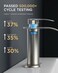 Forious Single Handle Bathroom Faucet 1 or 3 Hole Waterfall Brushed Nickel