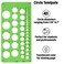 Westcott T-800 Small Circles Template, Plastic Geometric Shapes Template Tool for Drawing and Drafting